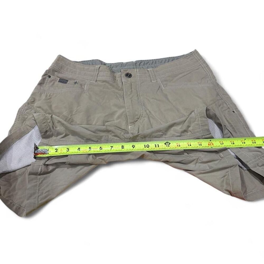 KÜHL tan hiking shorts with vented crotch - Picture 4 of 8